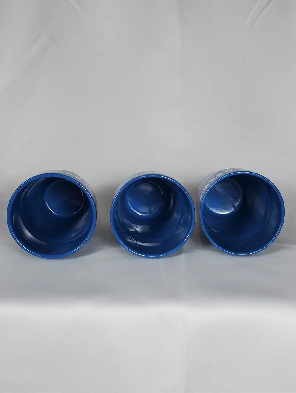 OREO Cookie Blue Ceramic Tumbler Cups By Frankford Candy 5.25 Tall